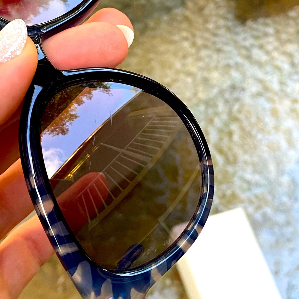 Christian Dior Blue Acetate Tie Dye Sunglasses - Picture 10 of 16